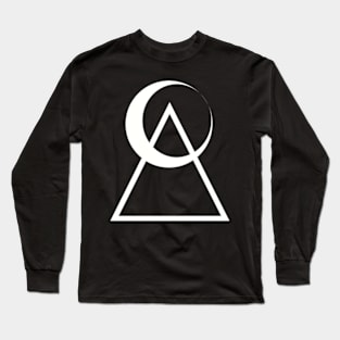 Moon triangle Long Sleeve T-Shirt